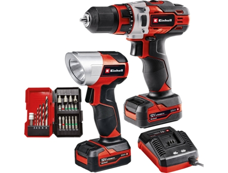 Kit Taladro Linterna EINHELL