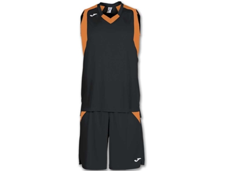 Equipo Completo Unisex JOMA Final Negro para Baloncesto (4 - 6 Años)