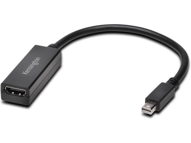 Cable HDMI KENSINGTON (Mini DisplayPort - HDMI - Negro)