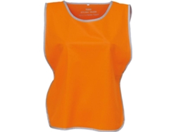 Chaleco YOKO con borde reflectante Naranja (S-M)