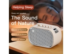 Dispositivos de ruído branco e auxílio para dormir: Bluetooth sem fio de alta frequência (para bebês, crianças pequenas e adultos) — Cor Bege
