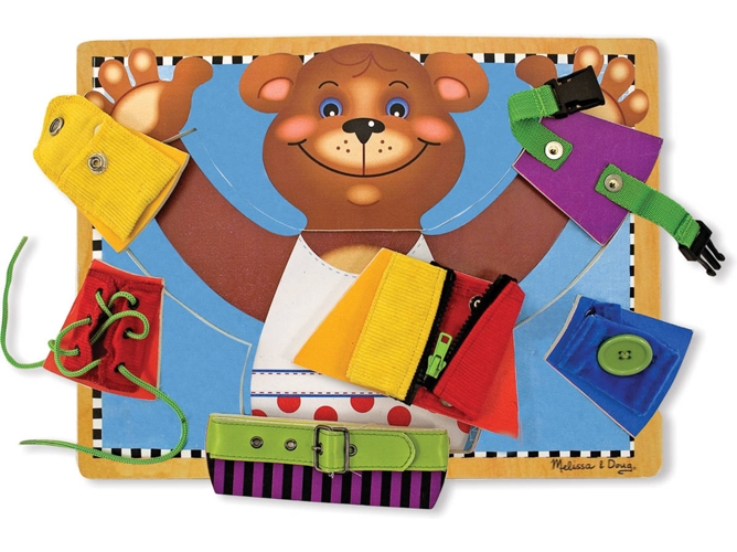 Brinquedo Educativo MELISSA & DOUG Tablero de Habilidades Básicas