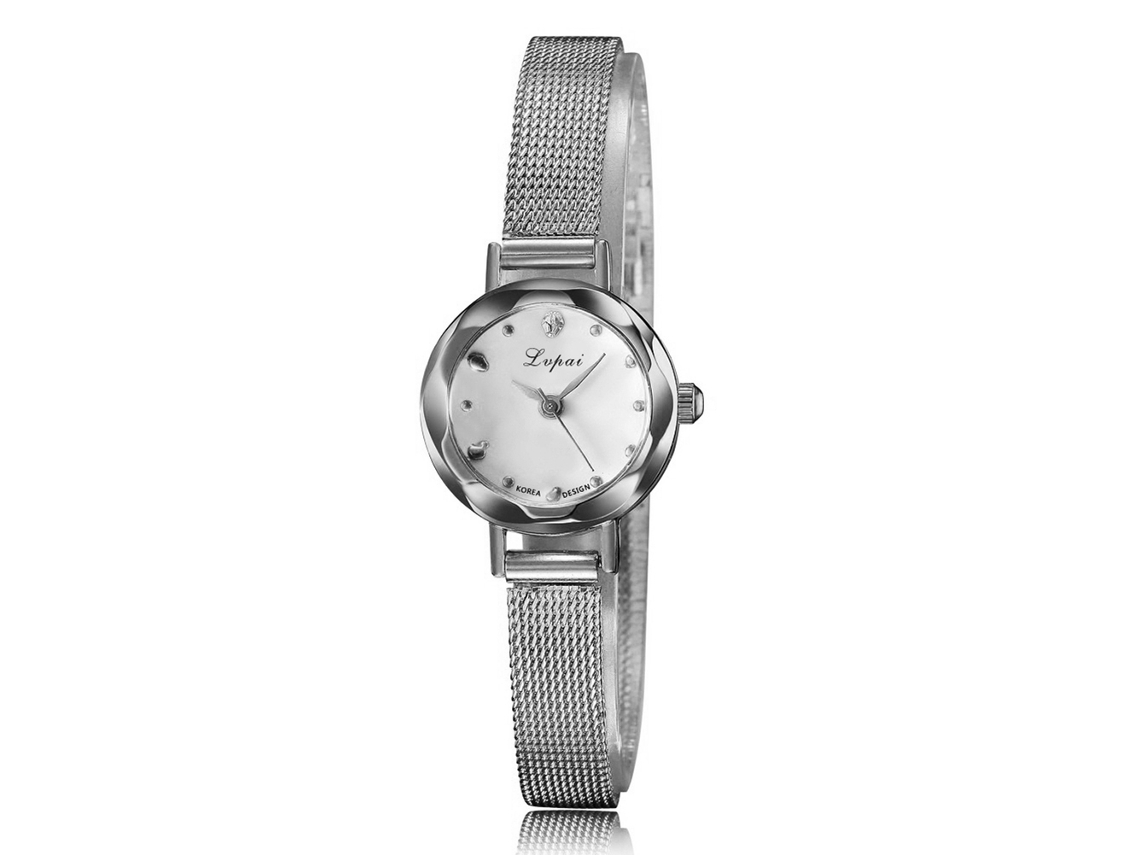 Reloj Analógico Gaiety Para Mujer Con Correa De Pu Y Elegante Esfera Redonda (rosa)