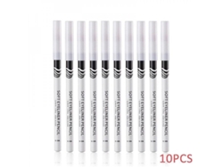 Lápiz Delineador De Ojos Blanco Pigmentado De Larga Duración E Impermeable, 2-10 Unidades Para Maquillaje.