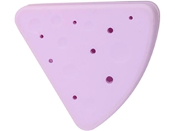 Boîte À Houppettes Triangulaire En Silicone, Porte