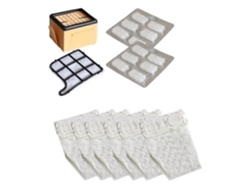 10 pçs multiconjuntos de filtros hepa para folletto vorwerk kobold vk135 vk136