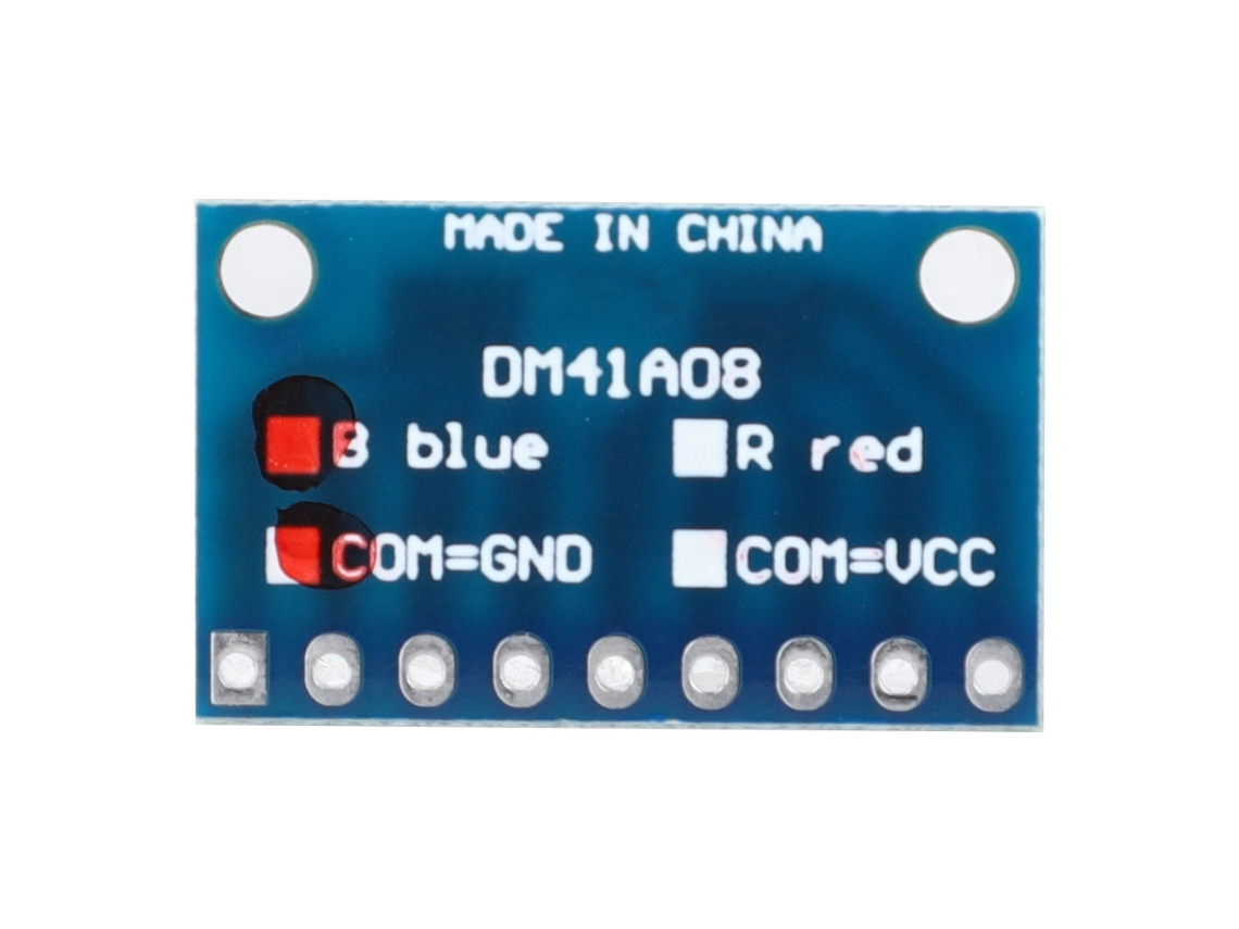 Kit De Módulos Led Azul Catodo Común Sin Pines Para Breadboard 3d Printer Mcu Arm 3-24v
