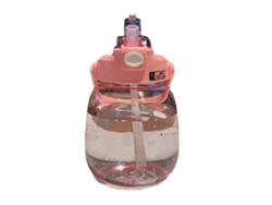 Botella De Agua Big Belly De 1300 Ml De Gran Capacidad Con Bolígrafo Para Deportes Al Aire Libre - Roja