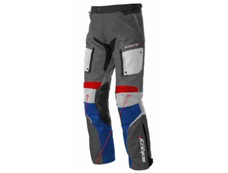 Pantalones para Hombre SEVENTY DEGREES Sd-pt3s Gris para Motociclismo (XXXL)