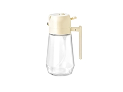 (blanco) Dispensador Automático De Aceite De Oliva De 470 Ml, Pulverizador De Doble Función, Libre De Bpa