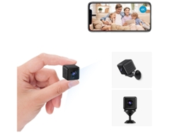 BISBISOUS A18 4K Hd Wifi Mini Cámara Inalámbrica Con Aplicación De Cámara Negro
