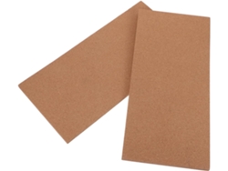 Tablero De Pared Rectangular Adhesivo De Corcho De 2 Piezas, Reutilizable Y Decorativo.