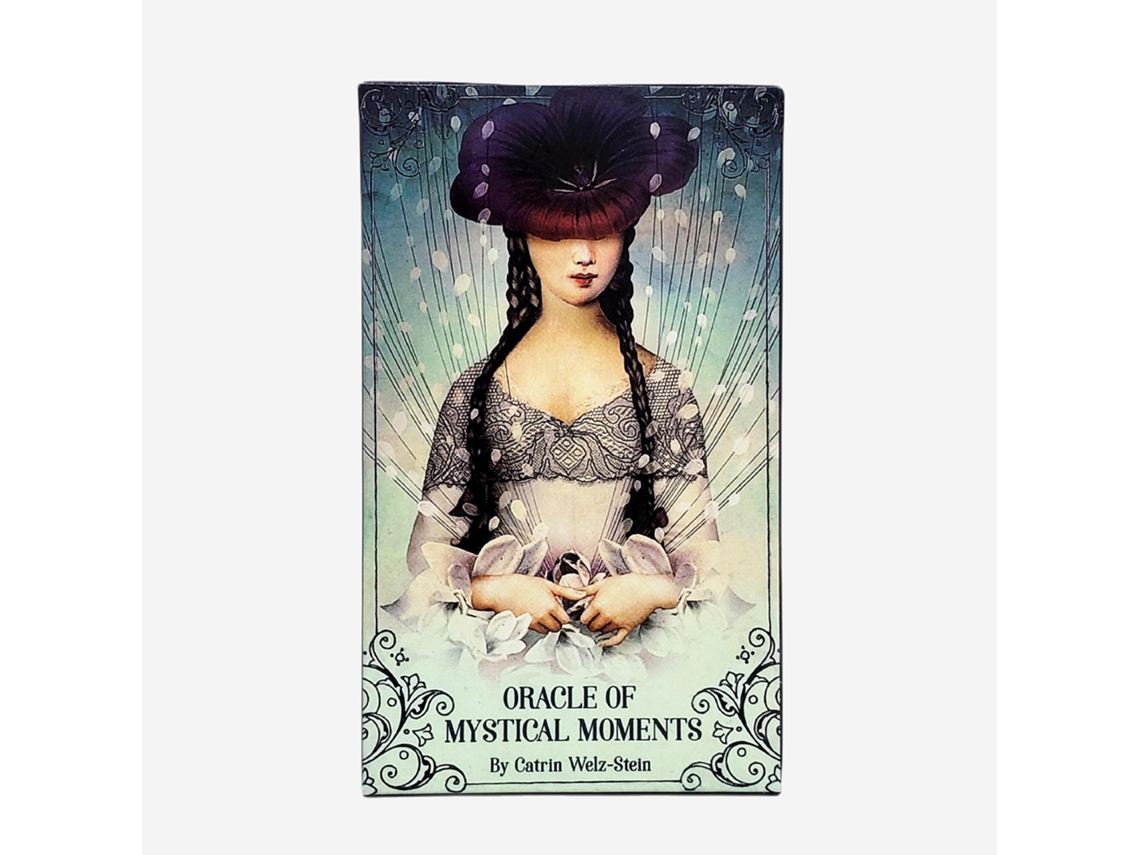 Mysterious Moments: Oracle Es Un Juego De Mesa Que Contiene 52 Cartas De Papel Plastificado.