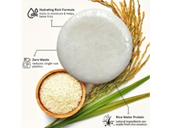 60 Gramos De Jabón Enriquecido Con Agua De Arroz Natural, Apto Para Todo Tipo De Cabello, Champú Suave Para Usar En La Ducha.
