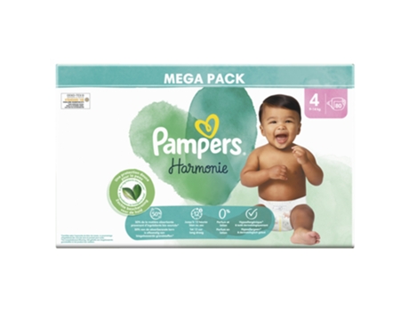 Harmonie 80 Talla 4 9-14 kg PAMPERS