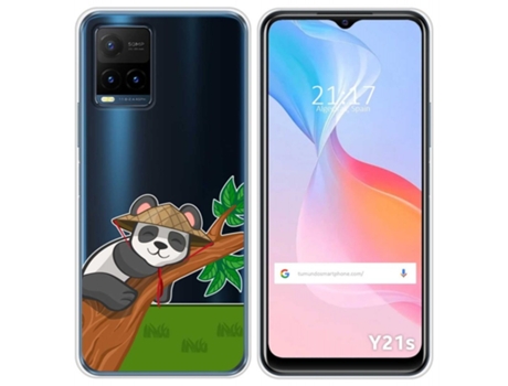 Carcasa Vivo Y21s / Y33s TUMUNDOSMARTPHONE Dibujos Transparente Multicolor
