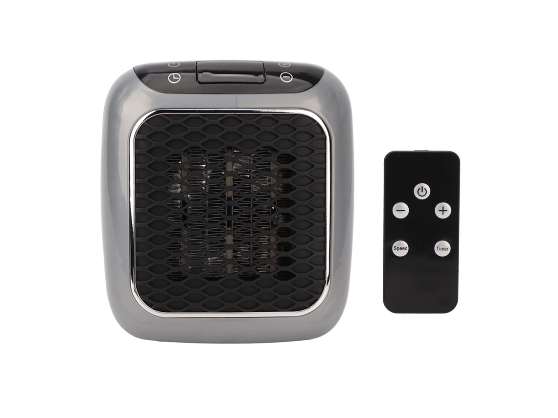 Aquecedor Elétrico Portátil 110-240v Para Quarto E Escritório Com Controle De Temperatura, Silencioso E Desligamento Automático