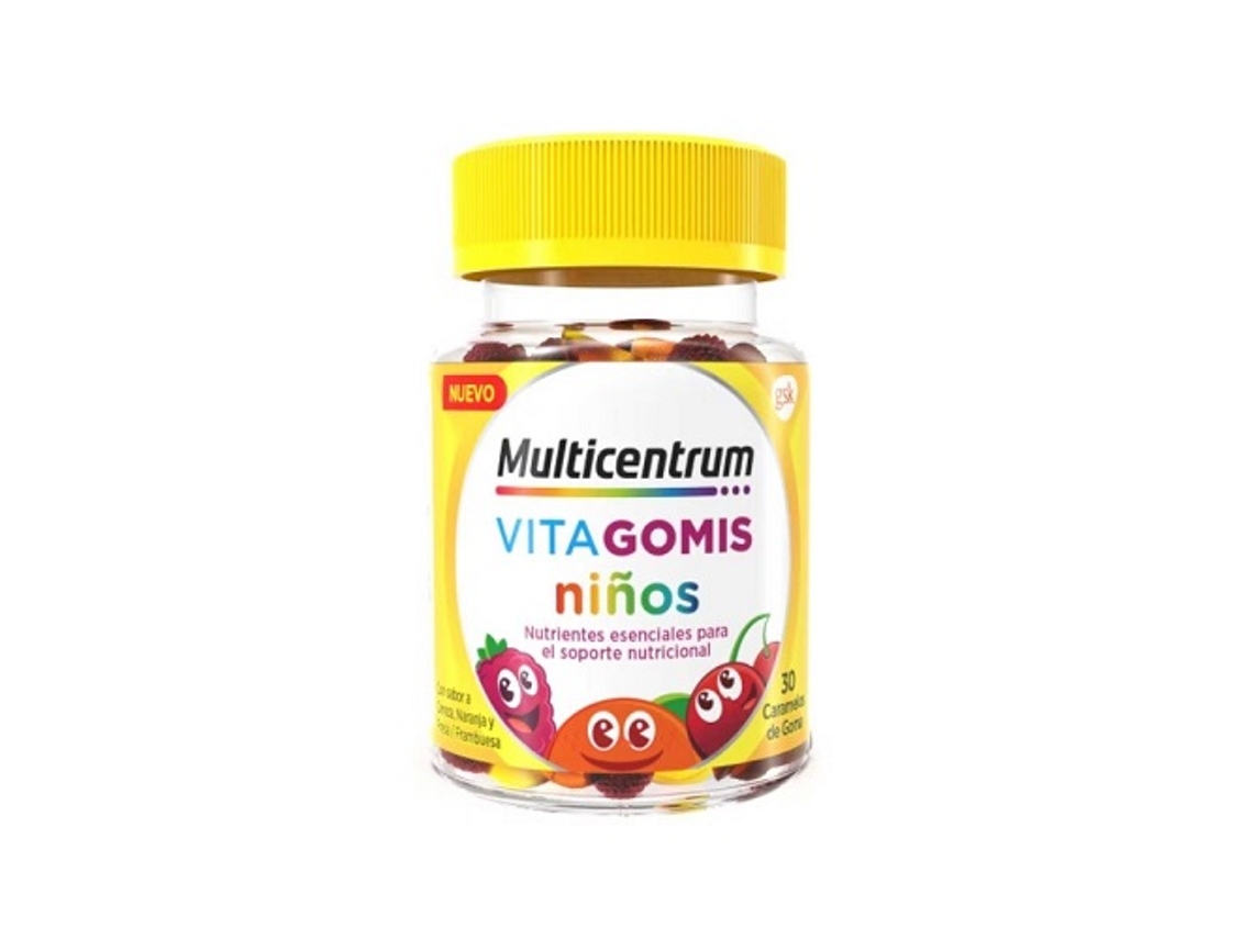 Vitagomis Vitaminas para Niños 30 Unidades MULTICENTRUM