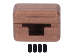 Capa De Madeira Para Linkbuds S Protegendo Contra Quedas E Impactos Capa De Carregamento Para Fones De Ouvido Bluetooth