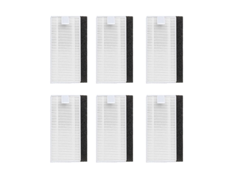 Ad-6 piezas de filtro Hepa para Conga 1090, piezas de Robot aspirador, accesorios, filtros de repuesto, piezas de vacío