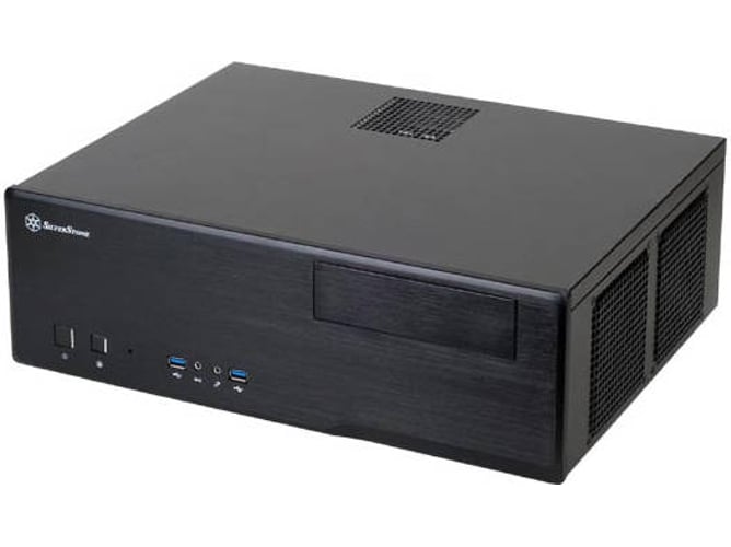 Caja PC SILVERSTONE Grandia GD05 (HTPC - Negro)