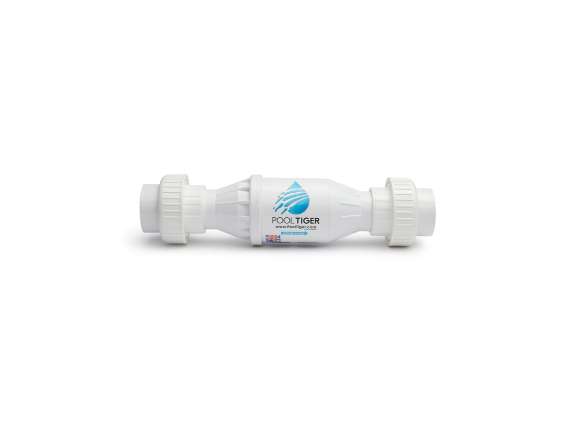 Purificador de Agua Natural para Piscinas Residenciales de 4 21 Mc Por Hora con Conexiones de 50 y 63 Pooltiger. Sin corriente, cavitación del agua. MPC
