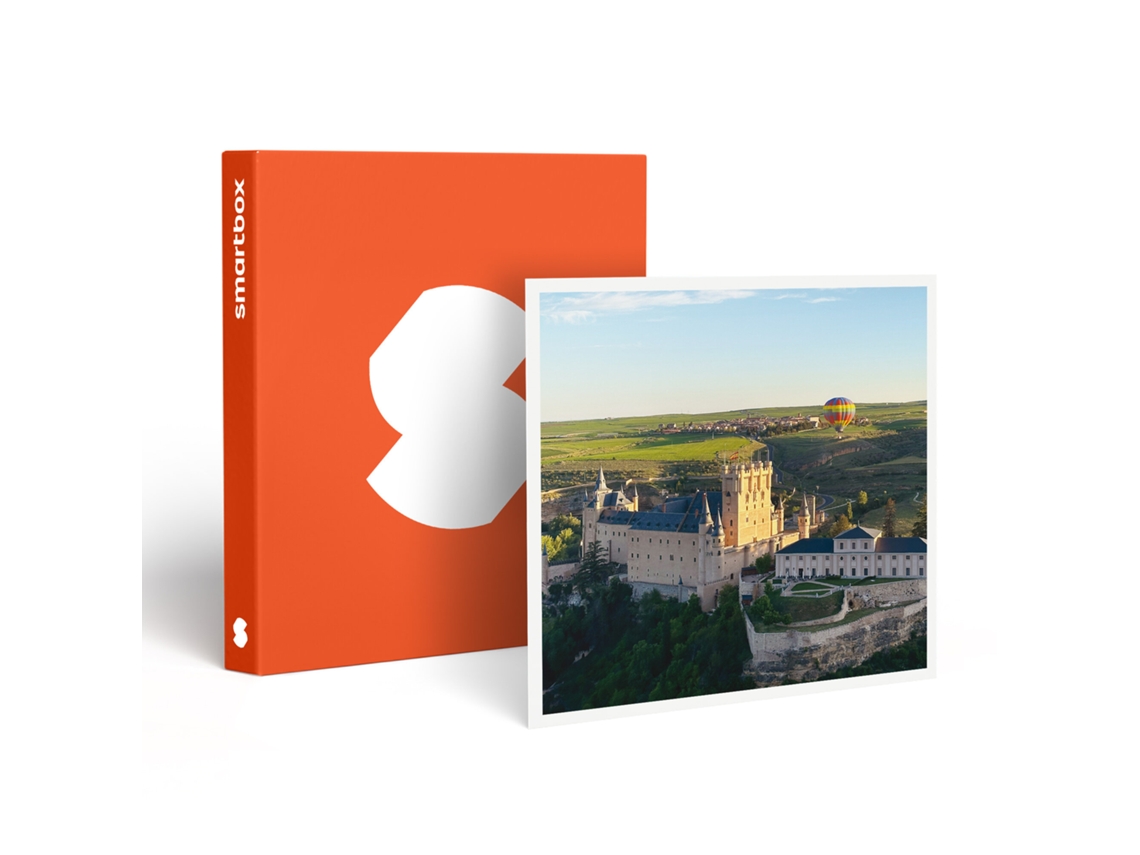 Kit de regalo SMARTBOX: Un regalo, un picnic y vistas inolvidables: Vuelo en globo aerostático en Segovia para 1 persona.