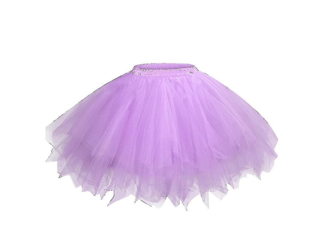 2026-falda De Tule Malla Para Mujer Princesa Con Cintura Elástica Corta Baile Adulto Talla M/xl/xxl