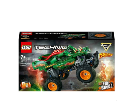 LEGO Technic Monster Jam Dragon (Edad Mínima Recomendada: 7 años - 217 Piezas)