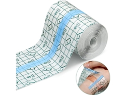 Venda Adhesiva Transparente E Impermeable Para Natación Y Tatuajes, Película Elástica De Pu De 10 M X 12 Cm.
