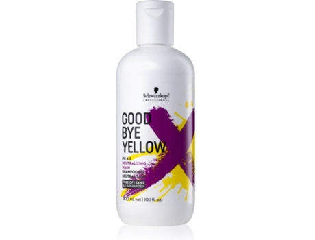 Champú SCHWARZKOPF Professional Goodbye Yellow Brassy Tones Neutralizing (300ml)