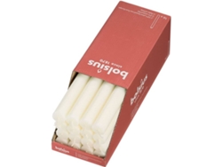 Bolsius Velas de mesa Shine 16 uds perla suave 27 cm