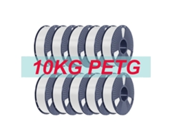 Filamento de impresión 3D, alta resistencia, excelente adhesión entre capas, PETG blanco, 10 kg OEM