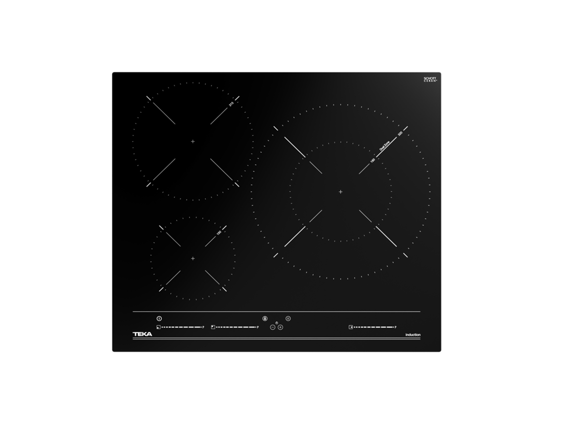 Placa de Inducción TEKA IBC 63320 MSS (Eléctrica - 60 cm - Negro)