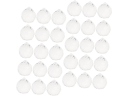 30 Piezas De Atrapasoles Decorativos Para Ventanas De Interior Con Bolas De Cristal