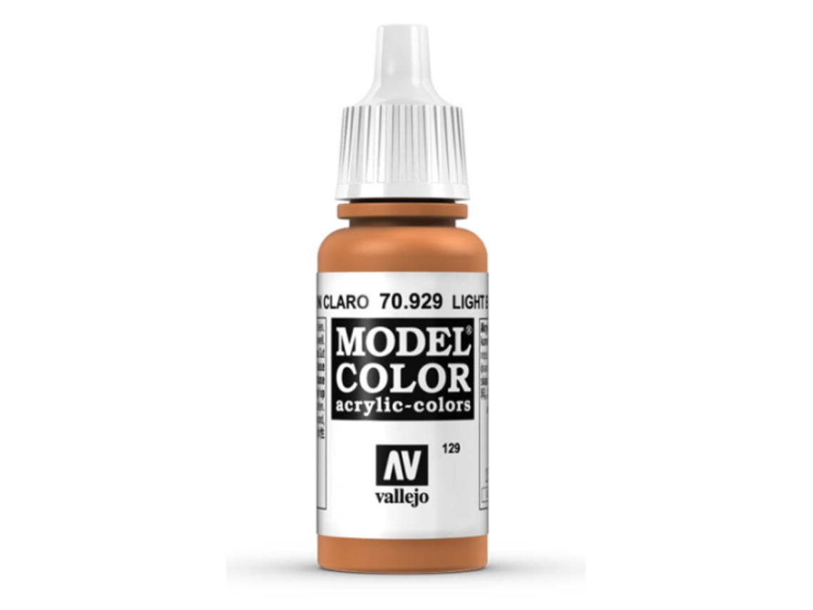 Pintura Acrílica Mate 17 Ml ACRYLICOS VALLEJO 929 Marrón Claro