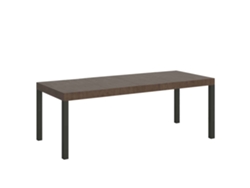 Mesa extensible 90x160/264 cm Everyday Premium Nogal estructura Antracita ITAMOBY
