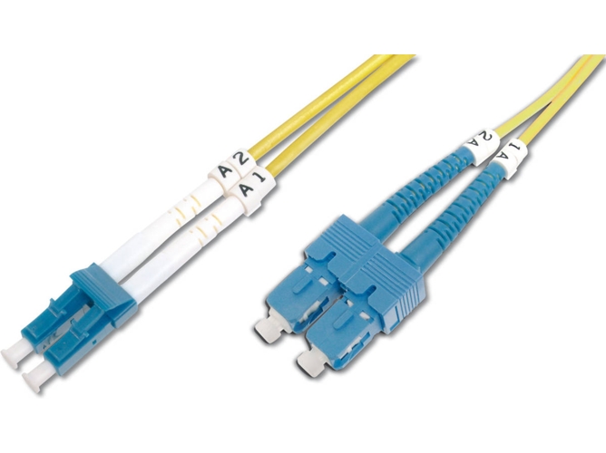 Cable Fibra Óptica DIGITUS (1 m - Amarillo)