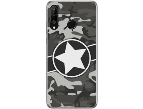 Carcasa Huawei P30 Lite TUMUNDOSMARTPHONE Camuflaje 02 Multicolor
