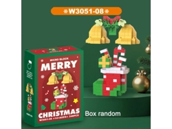 Rompecabezas de Papá Noel y renos MDUG Reloj de mesa decorativo Juguete