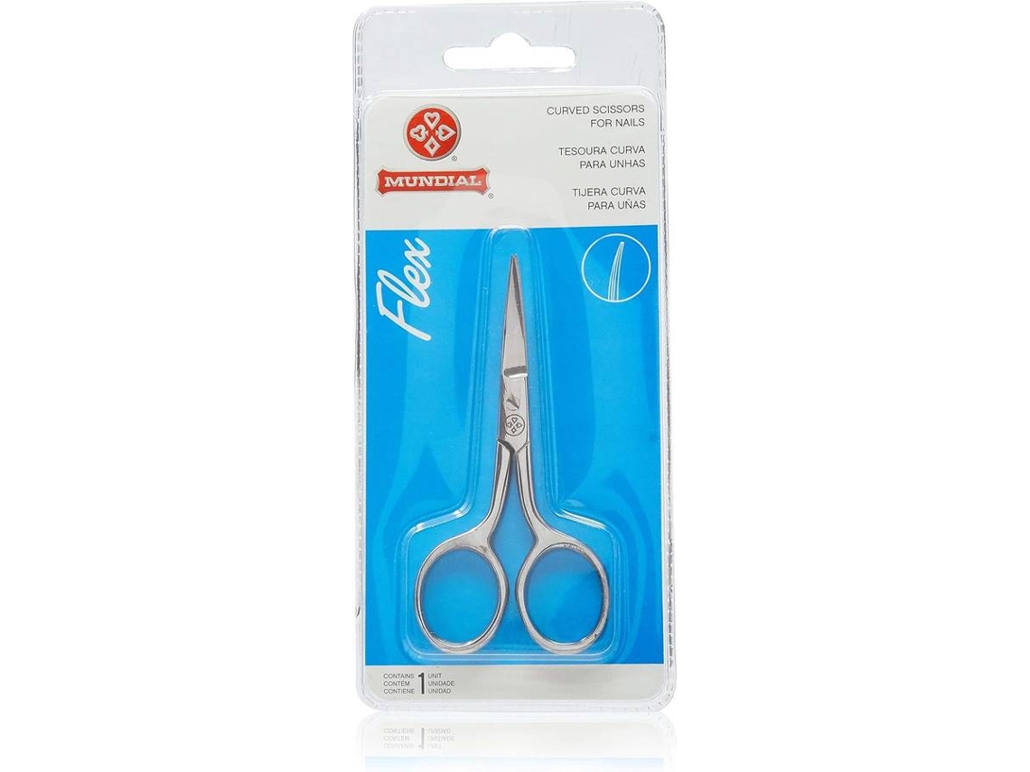 Tijera de Uñas MUNDIAL BC-327 Flex Curva  
