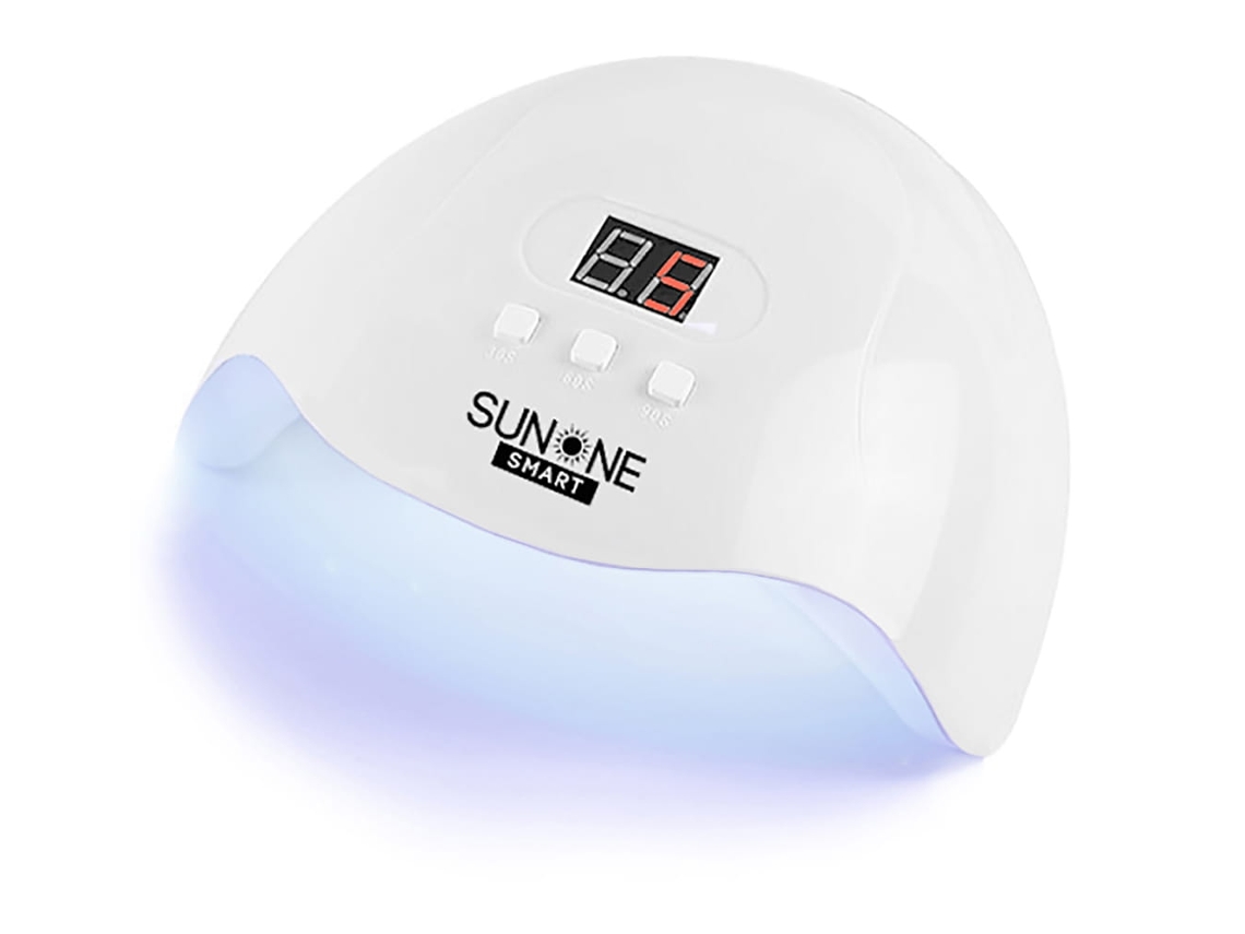 Lámpara de secado de uñas UV/LED profesional Sunone de 48 W, color blanco