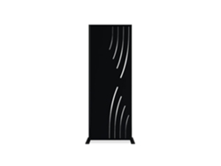 Panel decorativo VELETA negro Al.160cm patrones lado derecho