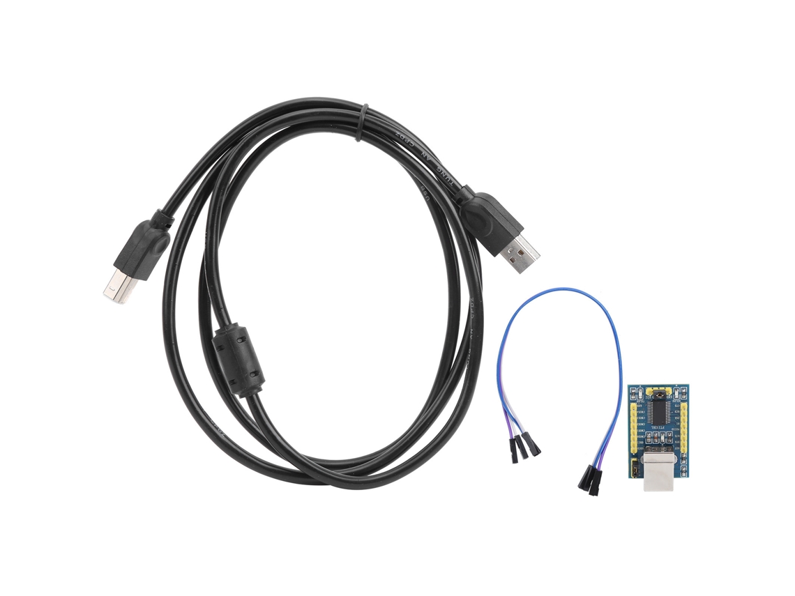 Módulo De Puerto Serie Ft232rl Convertidor Usb A Ttl Diy Adaptador 3.3‑5v Para Winxp/7/8/10