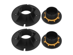 2 Piezas De Patas Ajustables Para Soporte De Cama, Sofá, Mesa, Armario, Listón Central Resistente