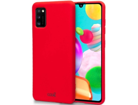 Carcasa Samsung A415 Galaxy A41 COOL Roja