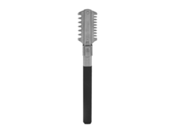 Vlrla-aço Inoxidável Do Casam Thinning Razor Comb Cabelo Removal Tool