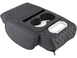 Reposabrazos De Cuero Para Coche De Fácil Instalación - Forma Ergonómica