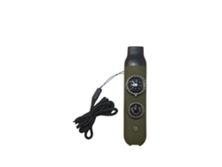 Bolígrafo electrónico 7 en 1 con brújula, termómetro y luz LED, para actividades al aire libre, sostenible por STELASPLEN.