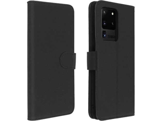 Funda Samsung Galaxy S20 Ultra AVIZAR Libro Negro